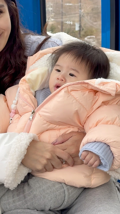 Cable Car Ride #shorts #babyshorts #familyshorts #baby #babygirl #toddlers #japan #travel #cute