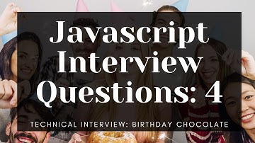 Javascript Interview Questions: Birthday Chocolate from HackerRank