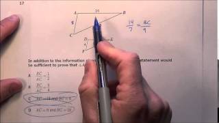 2008 Geometry SOL #17