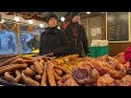 🇵🇱🎄🎅 KRAKOW CHRISTMAS MARKET 2023, POLISH STREET FOOD, THE BEST CHRISTMAS MARKET IN EUROPE, 4K60