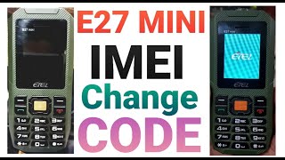 Etel E27 Mini imei Change Code 100% Work screenshot 1