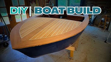 Father and Son build a wood boat from scratch - Episode 12