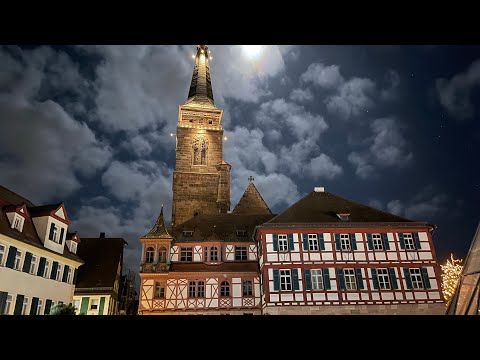 Stadtrundfahrt durch Schwabach in 4k