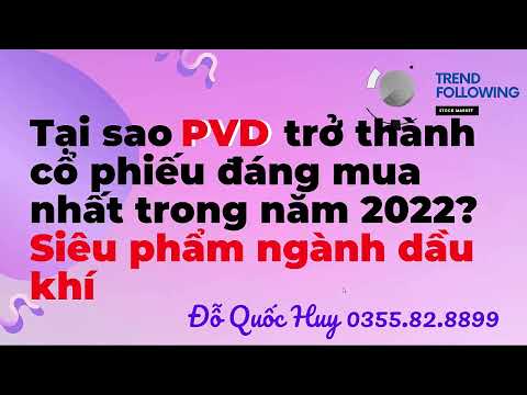 Tại sao PVD trở thành cổ phiếu đáng mua nhất trong năm 2022?| Siêu phẩm ngành dầu khí.