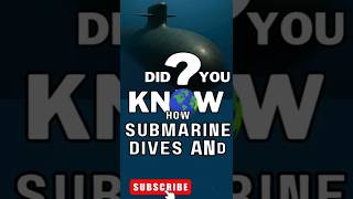 How Do Submarines Works Dive & Surface Explained  #submarine naval engineering short #shorts #short