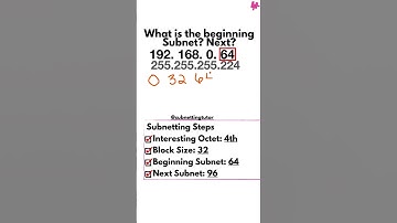 Last Usable IP Address #33 pt4. #subnetting #ipaddressing #ccna