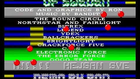 Software of Sweden   The New Mayhem mp4 HYPERSPIN AMIGA INTRO CRACKTRO DEMO COMMODORE NOT MINE VIDEO