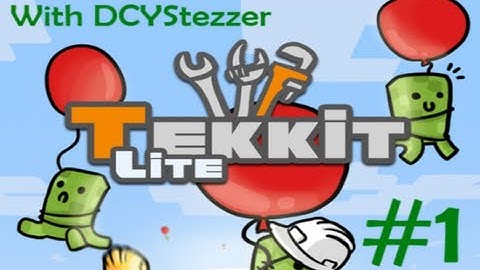 **Tekkit Lite: Building a house #1