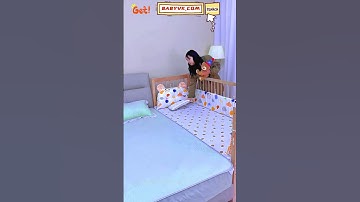 Thumbnail of Worried the Bed Is Too Small for Co-Sleeping? Try the Baby Co-Sleeping Splicing Bed! #baby
