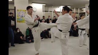 【新極真会 空手】2024年JKO昇段審査会　島本雄二10人組手　SHINKYOKUSHINKAI KARATE　Martial Arts