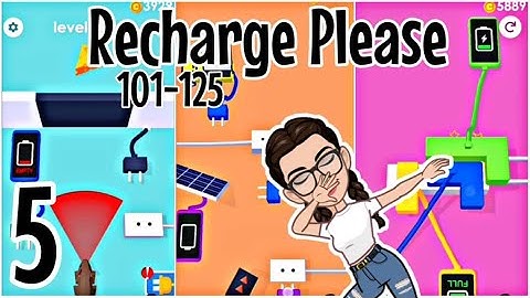 Recharge Please! Gameplay Walkthrough Part 5 | Level 101 - 125