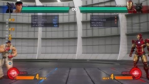 [MVCI] Ryu - 6025 damage before super, solo, corner