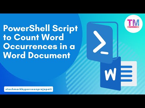 PowerShell Script to Count Word Occurrences in a Word Document