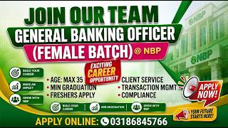 National Bank of Pakistan Jobs 2026 | National Bank Jobs 2026 | NBP Jobs 2026 | NBP Jobs | Bank Jobs