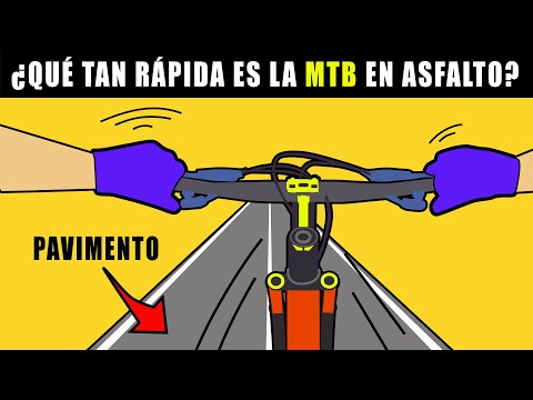 Video: Mira: ¿Quién es más rápido, un ciclista de carretera o de montaña?