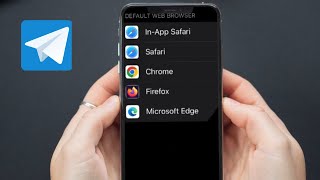 How to Change Default Web Browser in Telegram on iPhone and Android screenshot 5
