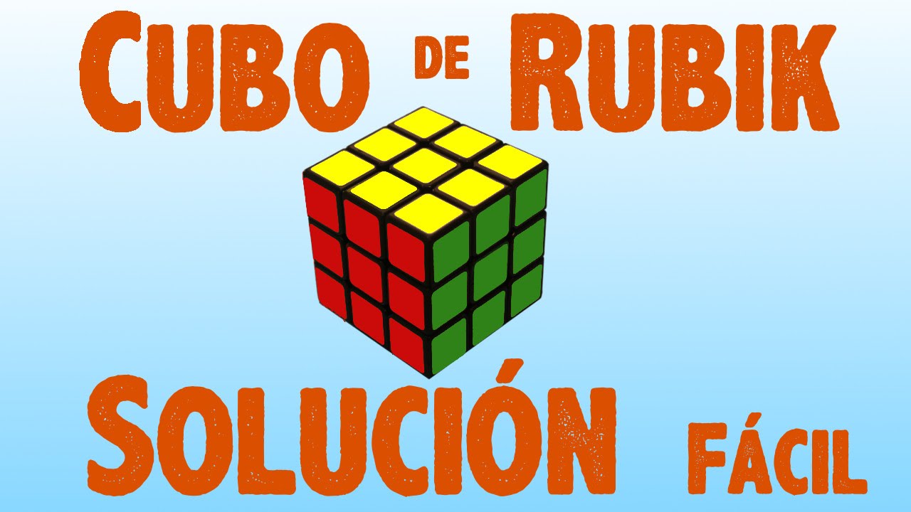 Como Resolver Cubo 3x3 Cómo resolver el cubo de Rubik (¡Muy Fácil!) - YouTube