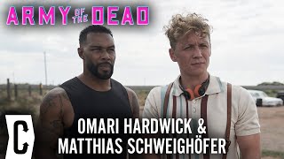 Army of the Dead: Matthias Schweighöfer and Omari Hardwick Discuss the Dieter/Vanderohe Bromance