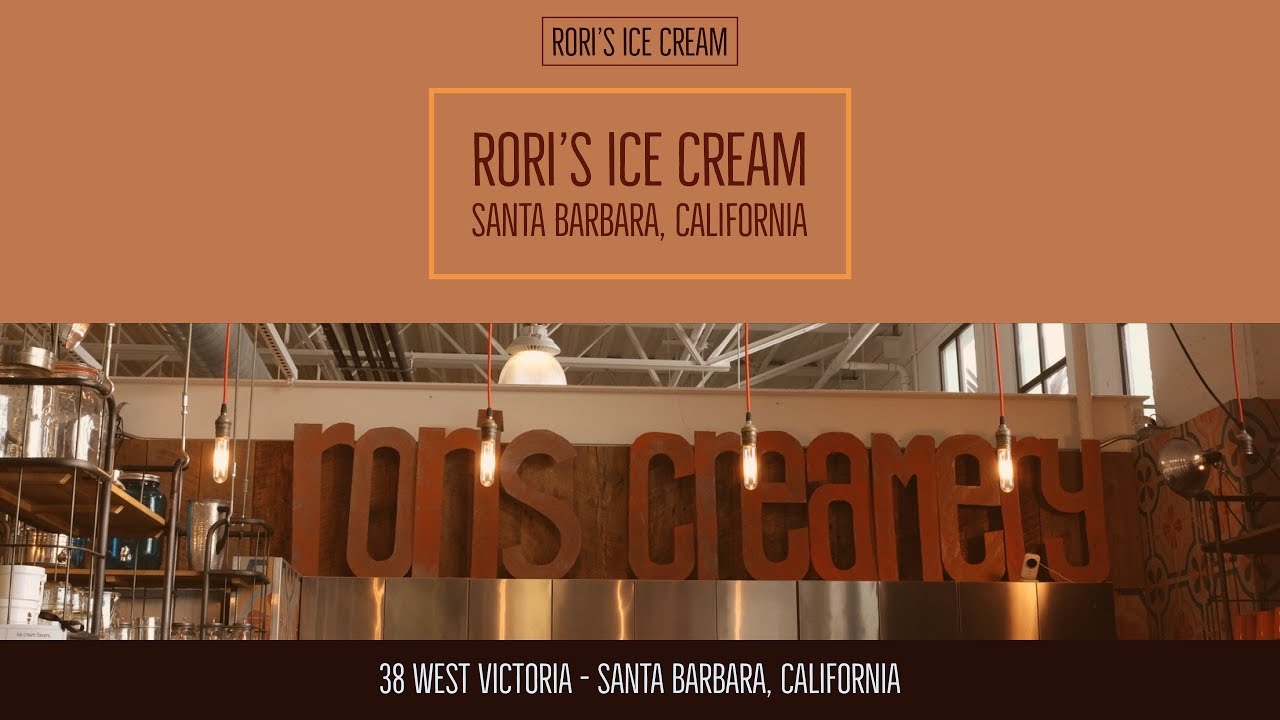 Rori’s Ice Cream @ Public Market Santa Barbara - YouTube