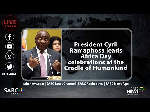 President Cyril Ramaphosa leads Africa Day celebrations at the Cradle of Humankind