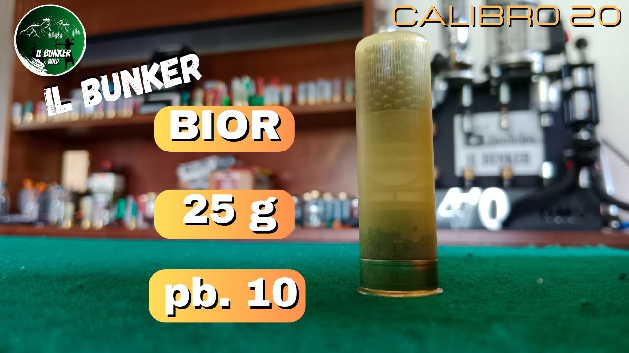 Cartuccia bior 25 grammi - Calibro 20