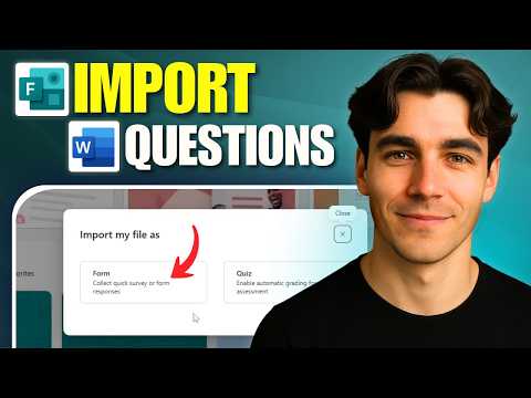 How To Import Test Questions From Microsoft Word To Microsoft Forms (Tutorial 2026)