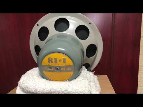 オーディオ試聴動画 CORAL 8L-1 アルニコ 20cm フルレンジスピーカー