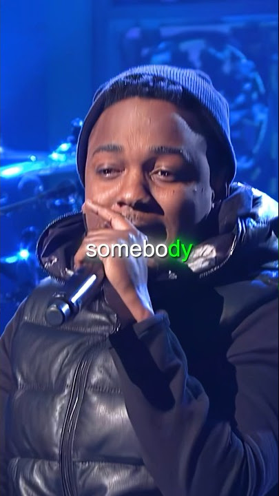 Kendrick Lamar - Swimming Pools LIVE 😳🔥