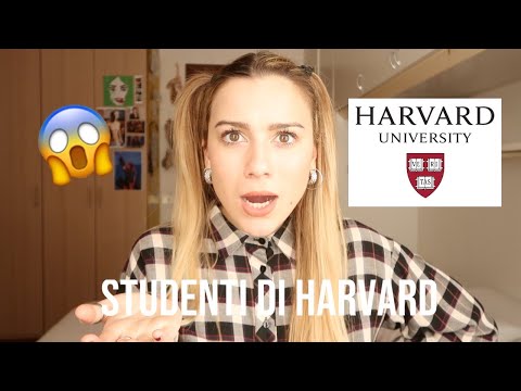 Video: Harvard accetta studenti trasferiti?