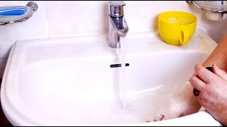 Как сделать ванну  белоснежной  - раковина  станет белоснежной тоже
