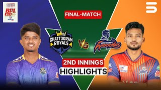 2Nd Innings Highlights Chattogram Vs Rajshahi Match 34 Final Bpl 2026 M3Z1K