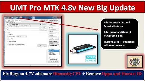 UMTPRO Ultimate MTK V4.8 NEW Update Umt Ultimate MTK v4.8 Samsung Frp in 1 click | TECH City 2.0