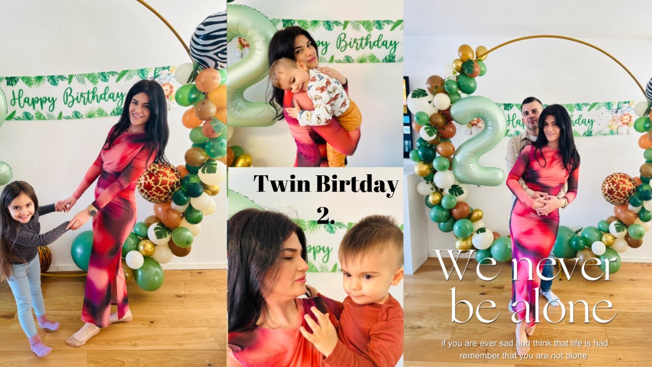 Drugi rodjendan blizanaca 👼🏻👼🏻🎂