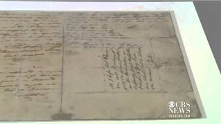 Bringing "Victory or Death" letter to Alamo