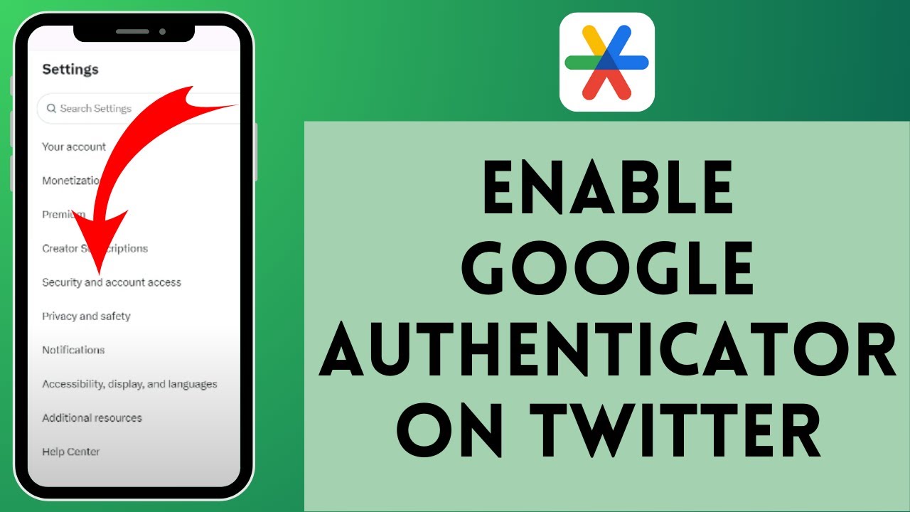 How to Enable Google Authenticator in Twitter 2024 | Turn On Google ...