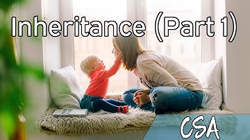 [CSA] Inheritance (Part 1)
