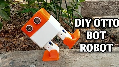 "Otto Bot Robot | DIY 3D Printed Biped Robot Using Arduino"