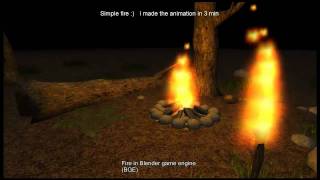 Fire in Blender Game Engine (BGE)