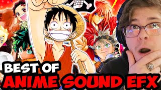 **NEW ANIME FAN** reacts to Best ANIME Sound Design/Effects In Animation History (Compilation)