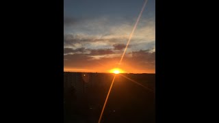 Relaxing Sunset Timelapse Munich (Sonnenuntergang München)