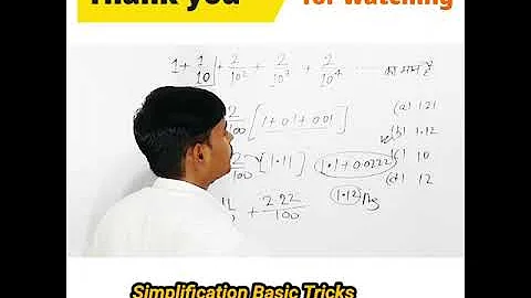 Simplification Tricks | Simplification Tricks in Maths for SSC CGL/Bank Exams |Simplification in hin