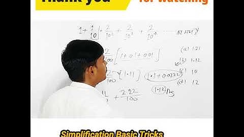 Simplification Tricks | Simplification Tricks in Maths for SSC CGL/Bank Exams |Simplification in hin