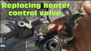 2006 Acura TL Replacing heater control valve. #autorepair