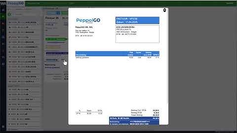 PeppolGO - Facturatie (normaal)