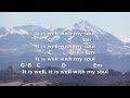It Is Well Key G Lyrics Chords mp3