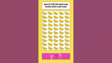 Tìm điểm khác biệt #shorts  #dovui #sukhacbiet