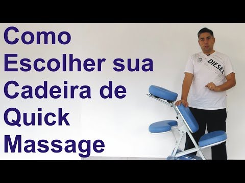 Vídeo: Como Escolher Uma Cadeira De Massagem