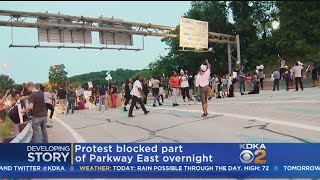 Protesters Shut Down Parkway East Over Killing Of Antwon Rose By East Pittsburgh Police Officer