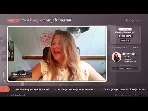 Dinsdag 14 juli Nynke Harder in Kompas naar jouw Bewustzijn
