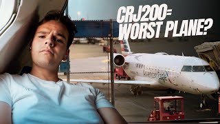 Flying The MOST HATED Plane - Is The CRJ200 Really Bad?